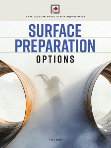 Surface Preparation Options: Abrasive Blasting Guide