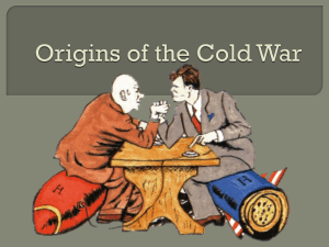 Cold War Origins: Key Events & Ideologies