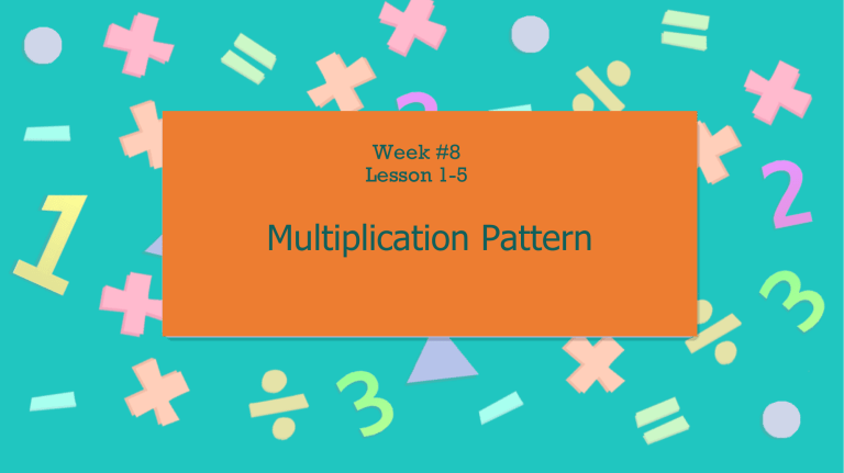 homework & practice 5 1 patterns for multiplication facts