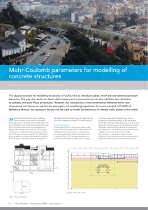 Iss25 Art2 - Mohr-Coulomb Parameters for Modelling of Concrete Structures