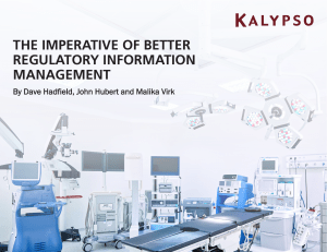 Regulatory Information Management for Medical Devices