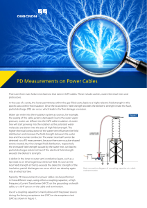 PD Measurements on Power Cables: Failure Mechanisms & Methods