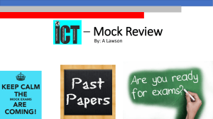 ICT Mock Exam Review: Questions & Answers