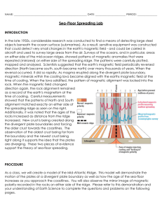 Sea-Floor Spreading Lab: Magnetic Polarity & Plate Tectonics