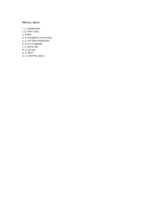 Pharmacology Exam: Medications, Orders, and Dosage