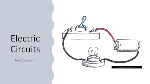 Electric Circuits: Conductors and Insulators Lesson