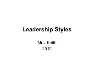 Leadership Styles: Autocratic, Democratic, & More