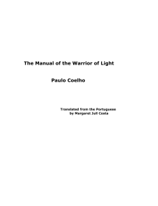 the manual of the warrior of light by paulo coelho