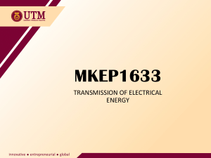 Transmissão de Energia Elétrica: Apresentação