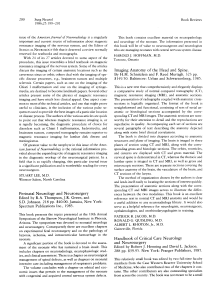 Neurology & Neurosurgery Book Reviews