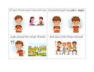 Handling Rejection: A Social Story for Kids
