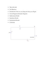 Electrical Circuit Lab Report