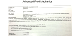Chapter 1 advanced fluid mechanics