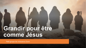 Grandir comme Jésus: Guide de discussion spirituelle