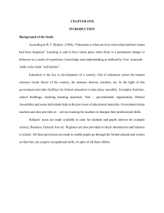 Truancy Effects on Academic Performance Research Paper