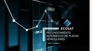 Reconocimiento Automático de Placas Vehiculares