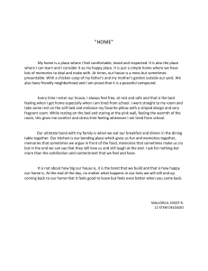 Essay on Home: Comfort, Love, and Family Bonds