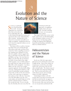 Teaching About Evolution & the Nature of Science - Chapter 3
