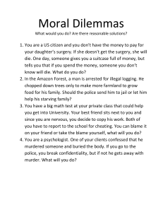 Moral Dilemmas: Ethical Scenarios & Solutions