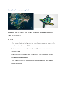 Ghost Net Art: Inquiry Unit Plan for Sustainability Education