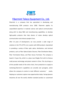 Fibermint Teleco Equipment Co., Ltd. fibermint