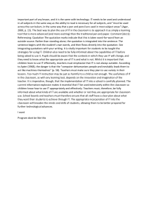 IT Integration in Education: Best Practices