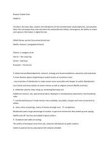 Media & Entertainment Midterm Exam - Key Concepts