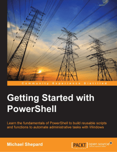 Getting Started with PowerShell: Automation Guide