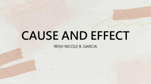 Cause and Effect: Definition, Examples, and Keywords