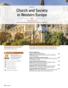 Church & Society in Medieval Europe: Textbook Excerpt