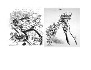 McCarthyism Political Cartoons: Fear & Hysteria