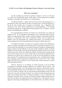 Psychiatry Updates: New Treatments & Research (2022)