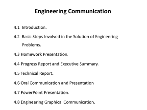 Overview of Engineering Communication