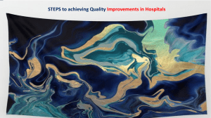 Quality improvement methodologies for clinicians
