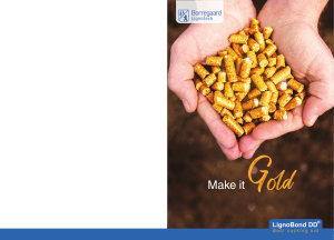 LignoTech Lignosulfonates: Feed Processing & Quality Solutions