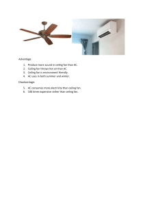 Ceiling Fan vs AC: Advantages & Disadvantages
