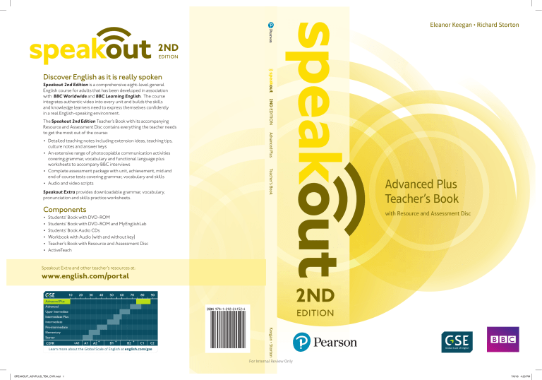 toaz info speakout advanced plus 2e tb pr 1ad774c56d0a18c833af9e65747ec483