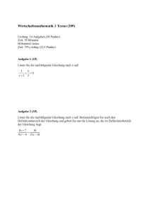 Wirtschaftsmathematik 1 Testat (209)