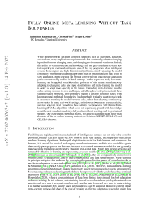 Fully Online Meta-Learning without Task Boundaries