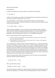 Logistic Regression Example: Predicting Heart Disease