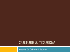 Culture & Tourism Presentation