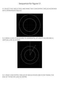 CAD Drawing Tutorial: Geometric Design
