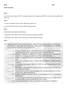 Computer Science & Copyright Worksheet