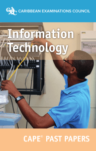 CAPE IT Past Papers: Exam Prep Resource