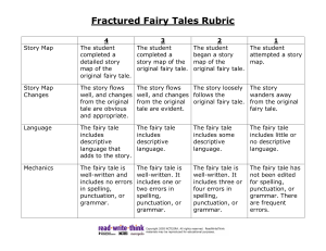 Fractured Fairy Tales Rubric: Story Evaluation
