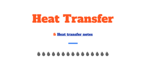 Heat Transfer  3 methods