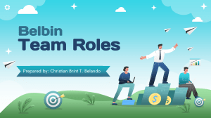 Belando Belbin's Team Roles