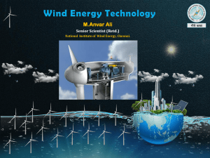 1 -Wind Energy Technology