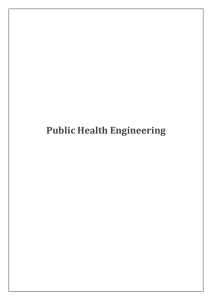 Public Health Engineering