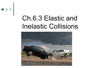 Ch.6.3 Elastic and Inelastic Collisions.ppt